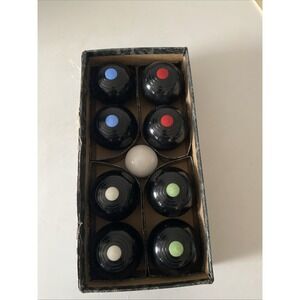 Vintage B&A Carpet Bowls Set - Indoor Game.  Made in England